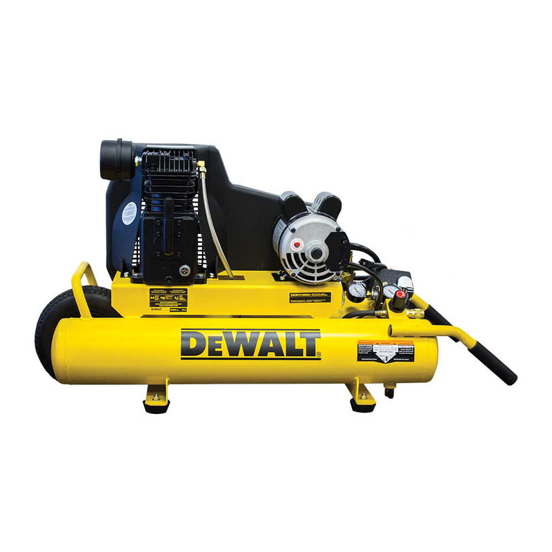 DeWalt 8-Gallon Air Compressor | Wheelbarrow Style | 5.7 CFM @ 90 PSI | Honda GX160