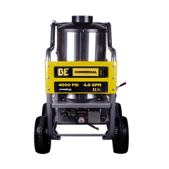 BE 4000 PSI @ 4.0 GPM DD Hot Water Pressure Washer (w/ Powerease 420 Engine & AR Triplex Pump)