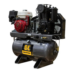 BE Power Equipment AC1330HEB2 23 CFM @ 175 PSI Gas Air Compressor with Honda GX390 Engine