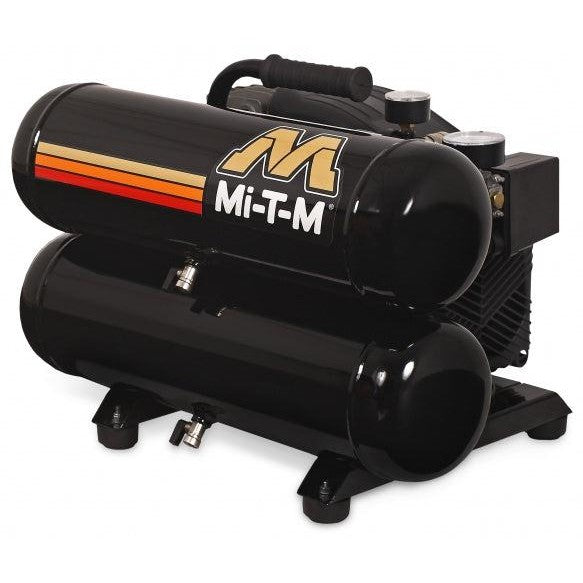 Mi-T-M Single Stage Electric Portable Air Compressors 4.2 CFM- 90 PSI - 4 gal