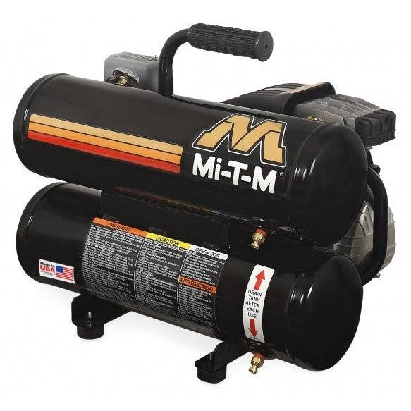 Mi-T-M Single Stage Electric Portable Air Compressor 4.2 CFM- 90 PSI - 5 gal