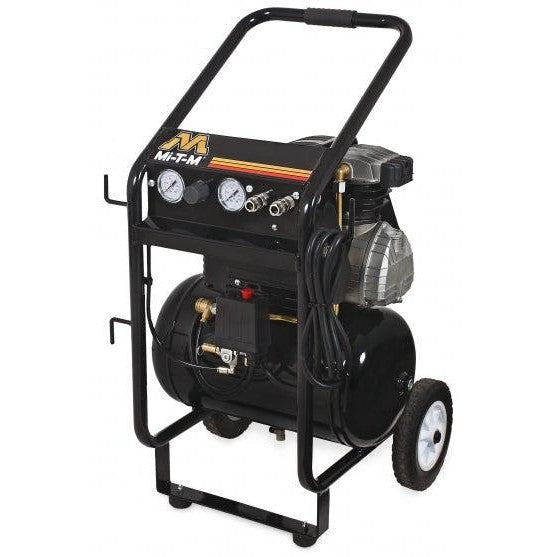 Mi-T-M Single Stage Electric Portable Air Compressors 4.2 CFM- 90 PSI - 5 gal