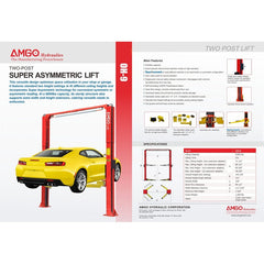 AMGO OH-9 9,000 lbs 2 Post Lift