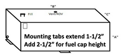 ATI Diesel Aluminum Auxiliary Tank