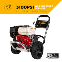3,100 PSI 3.1 GPM Cold Water Gas Pressure Washer - B3165HACS