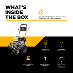 3,100 PSI 3.1 GPM Cold Water Gas Pressure Washer - B3165HSGS