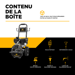 3,200 PSI 2.5 GPM Cold Water Gas Pressure Washer - B327PX