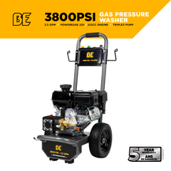 3,800 PSI 2.5 GPM Cold Water Gas Pressure Washer - B3875PA