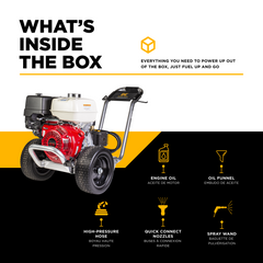 4,200 PSI 4.2 GPM Cold Water Gas Pressure Washer - B4213HAAS