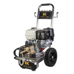 BE Power Equipment Professional 4200 PSI (Gas - Cold Water) Start Your Own Pressure Washing Business Kit w/ SS Frame, Comet Pump & Honda GX390 Engine