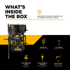 BE 1,500 PSI 1.6 GPM 1.5 HP Electric Pressure Washer with Powerease Motor and Triplex Pump - P1515EPNW