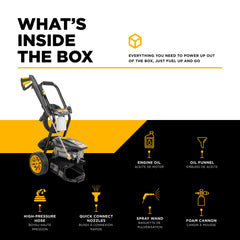 BE 2,700 PSI 1.3 GPM Electric Pressure Washer with AR Axial Pump - P2713EN