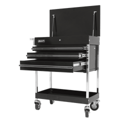 Homak | 34" Professional 3 Drawer Service Cart