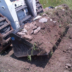 Blue Diamond Low Profile Severe Duty Bucket Skid Steer