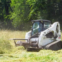 Blue Diamond Extreme Duty Skid Steer Brush Cutter Open Front