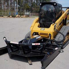 Blue Diamond Extreme Duty Skid Steer Brush Cutter Open Front