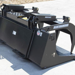 Blue Diamond Heavy Duty Grapple Bucket for Skid Steer