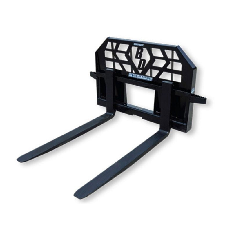 Blue Diamond 5,000 lbs Heavy Duty Skid Steer Pallet Fork