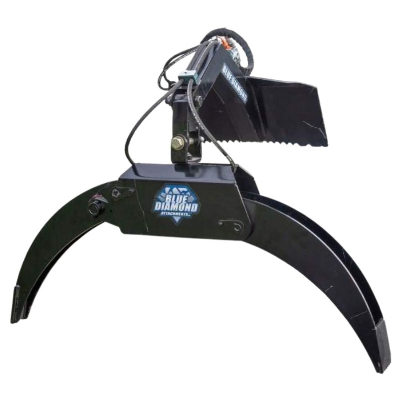 Blue Diamond Mini Skid Steer Log Grapple