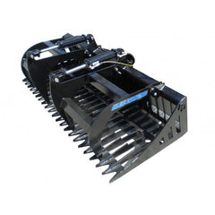 Blue Diamond Rock Bucket Grapple For Skid Steer Standard Duty