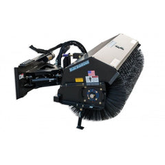 Blue Diamond Skid Steer Angle Broom Severe Duty