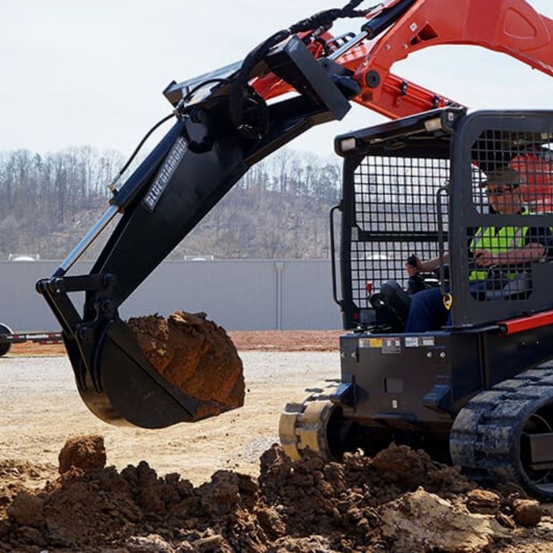 Blue Diamond Skid Steer Backhoe Attachment