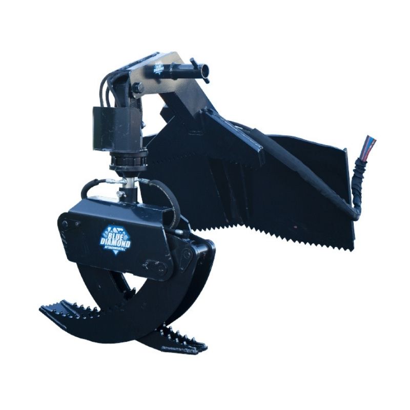 Blue Diamond Skid Steer Log Grapple