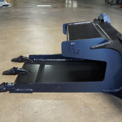 Blue Diamond Slab Concrete Bucket For Skid Steer