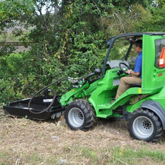 Blue Diamond Mini Skid Steer Brush Cutter Closed Front