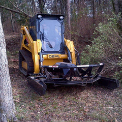 Blue Diamond Extreme Duty Skid Steer Brush Cutter Open Front