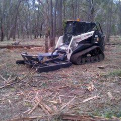 Blue Diamond Extreme Duty Skid Steer Brush Cutter Open Front