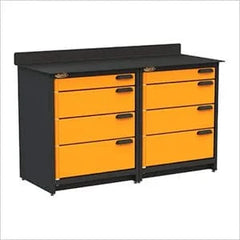 Swivel | 8-Drawer 5' Stationary Workbench