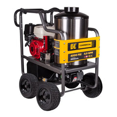 BE 4000PSI @ 4.0 GPM HONDA GX390 Direct Drive General Pump EZ4040 Commercial Hot Water Pressure Washer w/ Electric Start