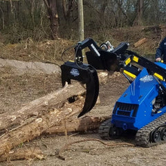 Blue Diamond Mini Skid Steer Log Grapple