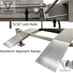 Triumph | NSS-8 8,000 lb Service Storage Four Post Automotive Lift