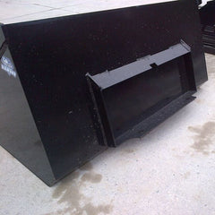 Blue Diamond Mini Skid Steer Bucket Low Profile With Smooth Edge