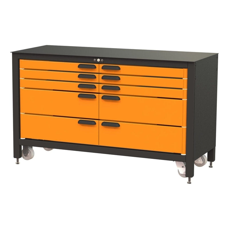 Swivel | 10-Drawer 60-Inch Rolling Workbench