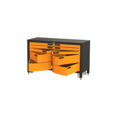 Swivel | 10-Drawer 60-Inch Rolling Workbench