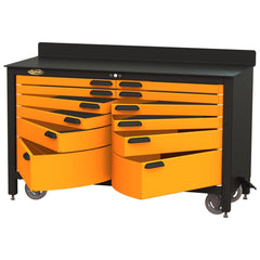 Swivel | 12-Drawer 60-inch Rolling Workbench