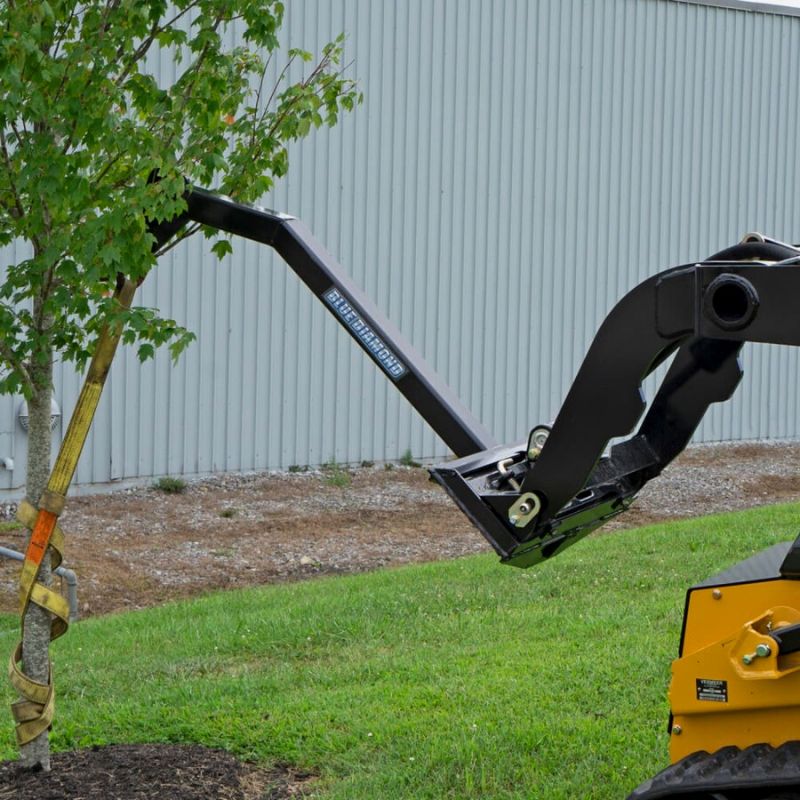 Blue Diamond Tree Boom 3,500lbs Removal Attachment For Skid Steer