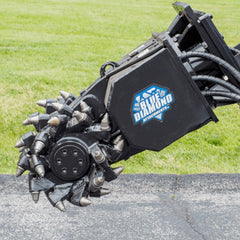 Blue Diamond Skid Steer Rock & Concrete Grinder