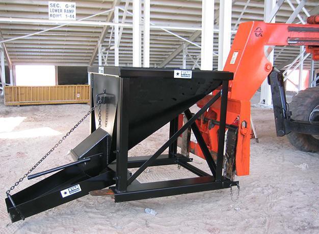 Star Industries Concrete Hopper For Telehandler