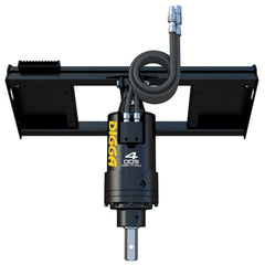 Digga 4DDS High Flow Auger Package with Mount for Skid Steer and Excavators