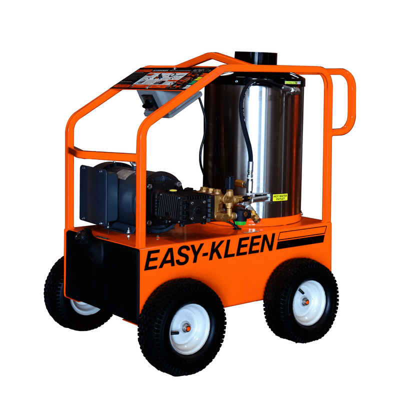 Easy-Kleen Commercial (Electric - Hot Water) Pressure Washer, 2400 PSI, (220V 1-Phase) - EZO2435E-GP