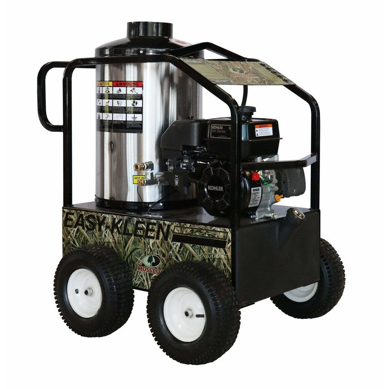 Easy-Kleen Commercial (Gas Hot Water) Pressure Washer, 2700 PSI, 3 GPM, Mossy Oak - EZO2703G-MO