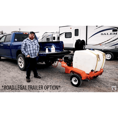 Easy-Kleen Commercial Pressure Washer Trailer, Cold Water, 3 GPM, 2700 PSI, RV Wash/Car Lot - RVWASH100-6.5