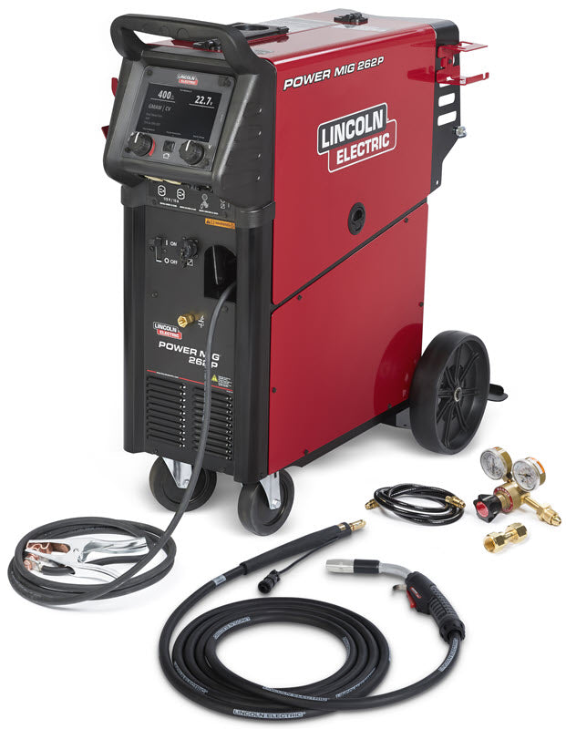 Lincoln POWER MIG 262P Pulsed MIG Welder K5378-1