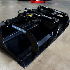 66" Blue Diamond Grapple Bucket For Skid Steer