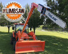 LimbSaw 8 Hydraulic 20" Skid Steer Tractor Tree Chainsaw, Limbinator, - LS8