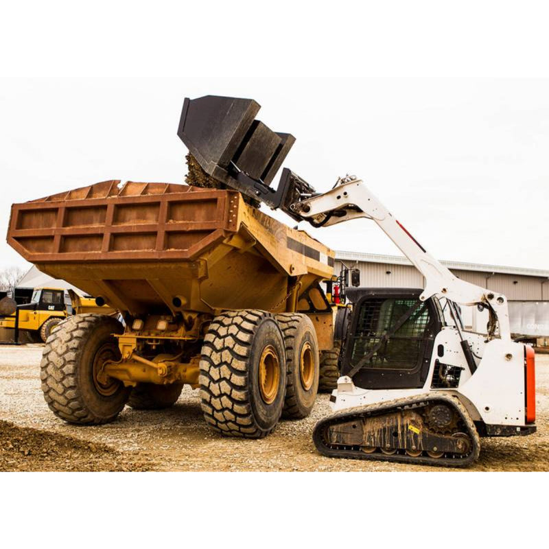Loflin Fabrication Skid Steer High-Tip Front Dump Bucket